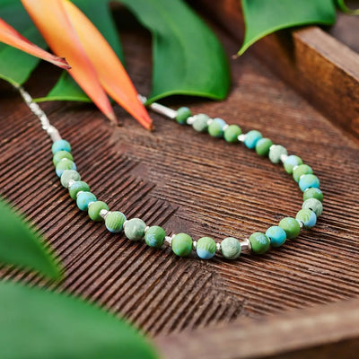Jilzarah Bead & Chain Necklace - Essential Elements Chicago