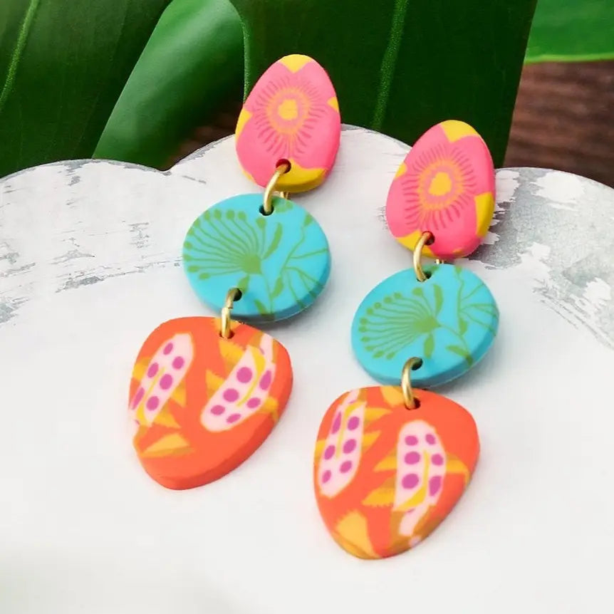 Jilzarah Peacock Earrings - Essential Elements Chicago