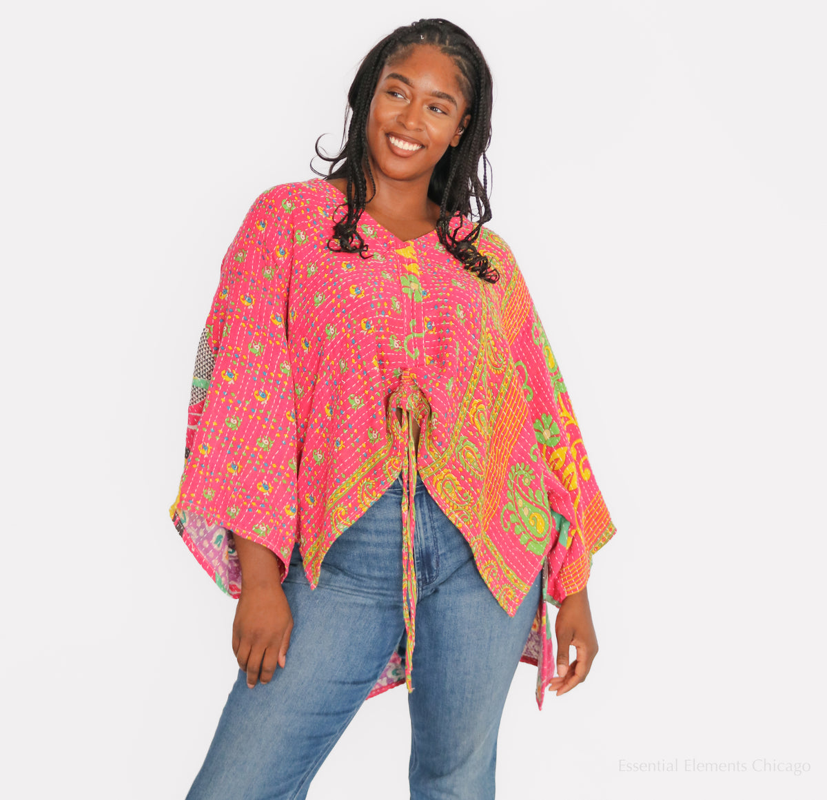 Kantha Bae Hi-Lo Butterfly Top - Essential Elements Chicago