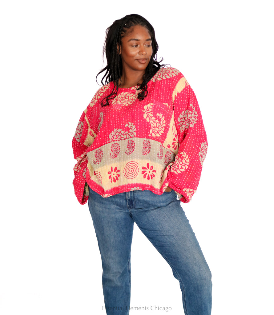 Kantha Bae Wanderer Crop Top - Essential Elements Chicago