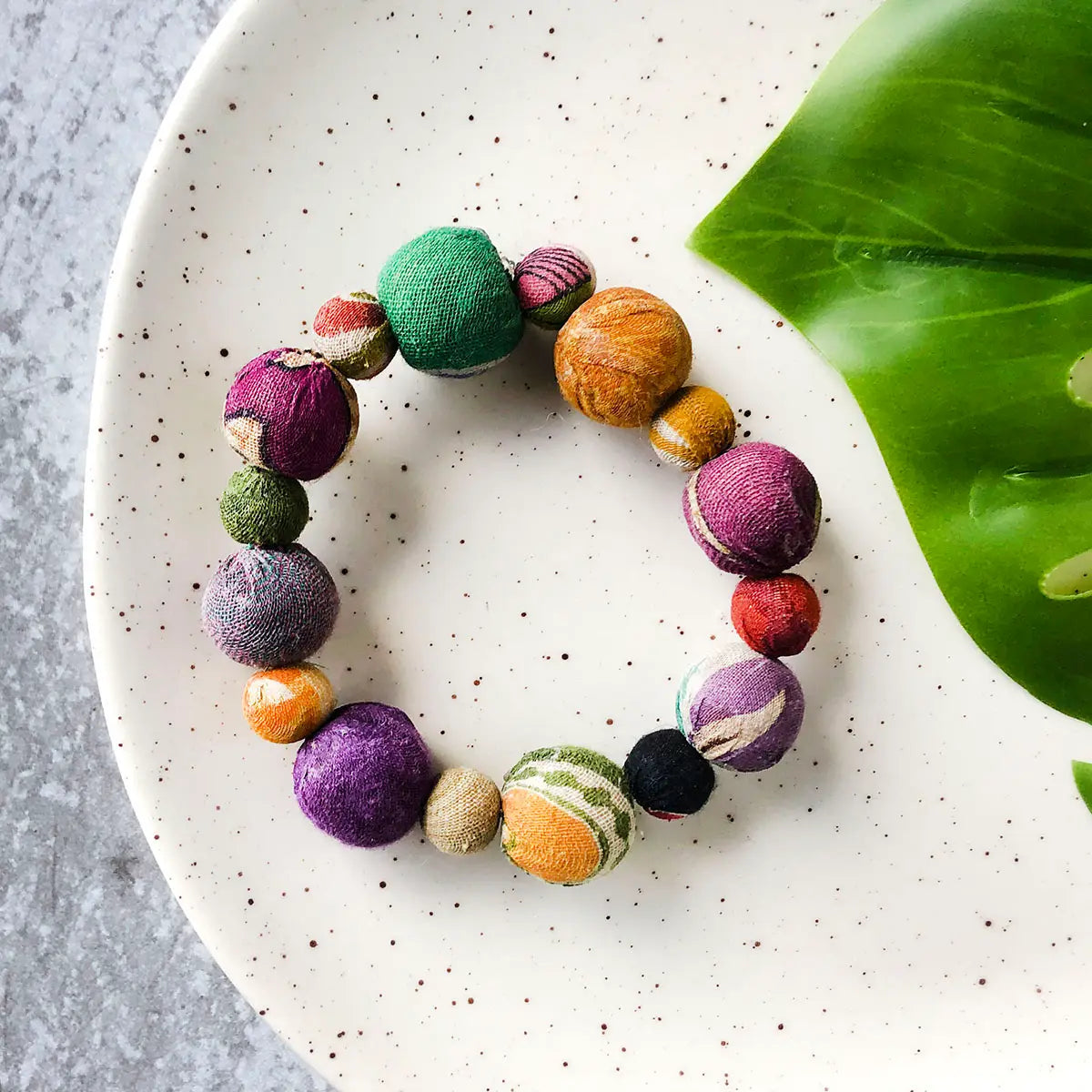 Kantha Betty Bauble Bracelet - Essential Elements Chicago