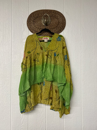 Kantha Gold Dust Crop Top