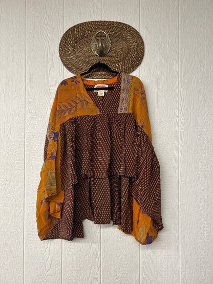 Kantha Gold Dust Crop Top