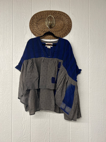 Kantha Gold Dust Crop Top