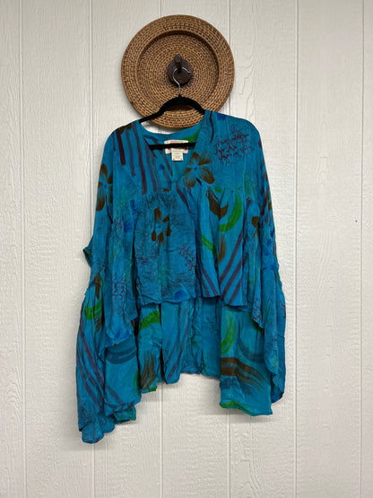 Kantha Gold Dust Crop Top
