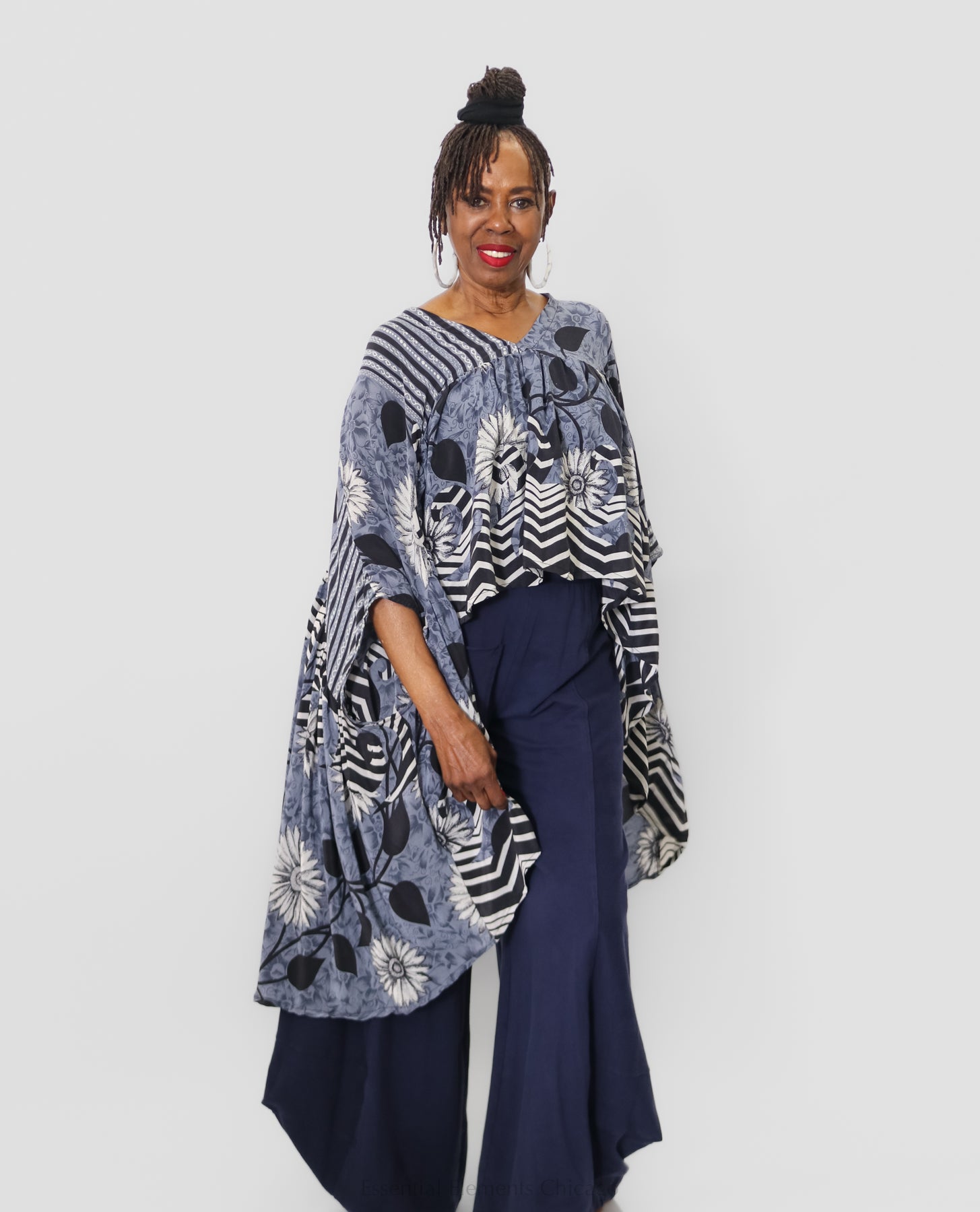 Kantha Gold Dust Crop Top