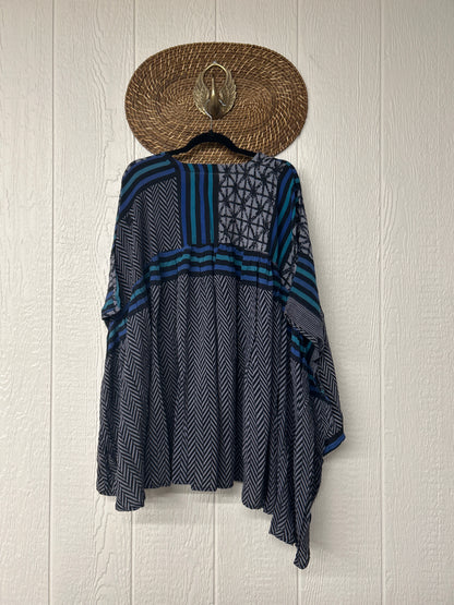 Kantha Gold Dust Crop Top