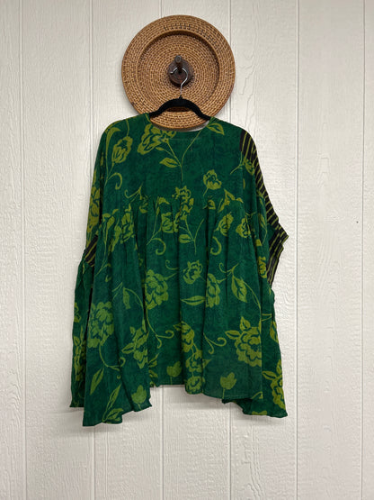 Kantha Gold Dust Crop Top