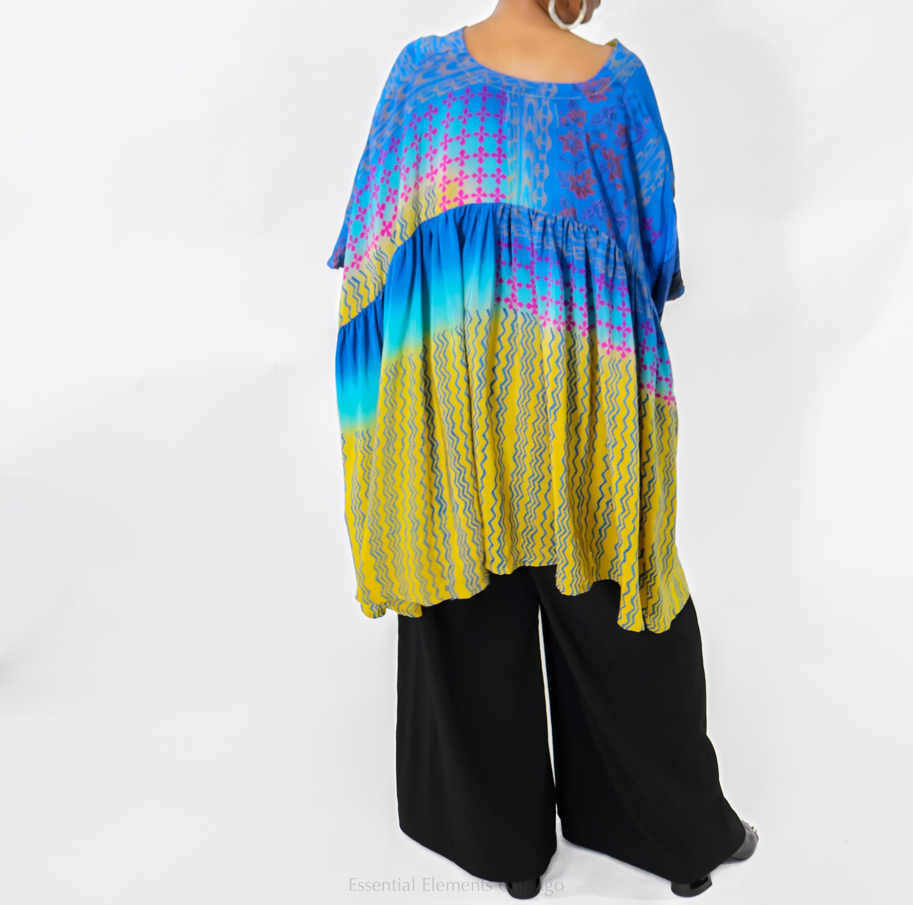 Kantha Gold Dust Crop Top