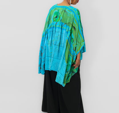Kantha Gold Dust Crop Top