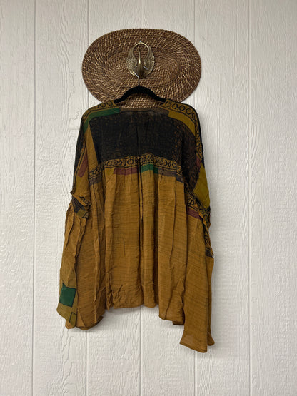 Kantha Gold Dust Crop Top