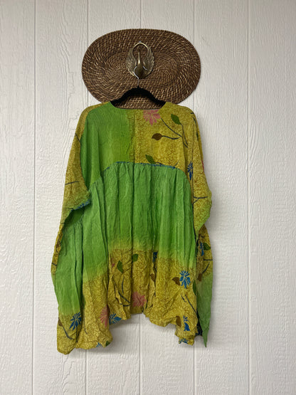 Kantha Gold Dust Crop Top