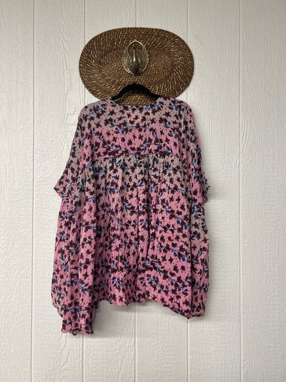 Kantha Gold Dust Crop Top