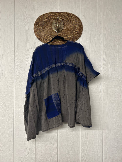 Kantha Gold Dust Crop Top