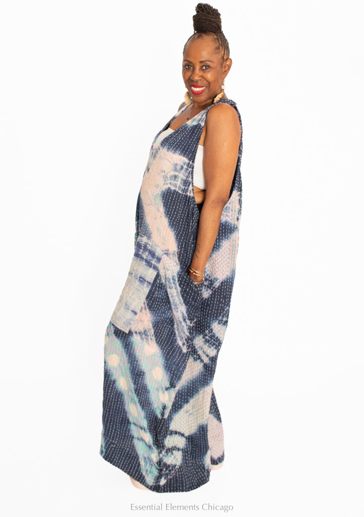 Kantha Harmony Wide Leg Jumpsuit - Essential Elements Chicago