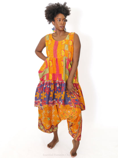 Kantha Meadow Mini Dress