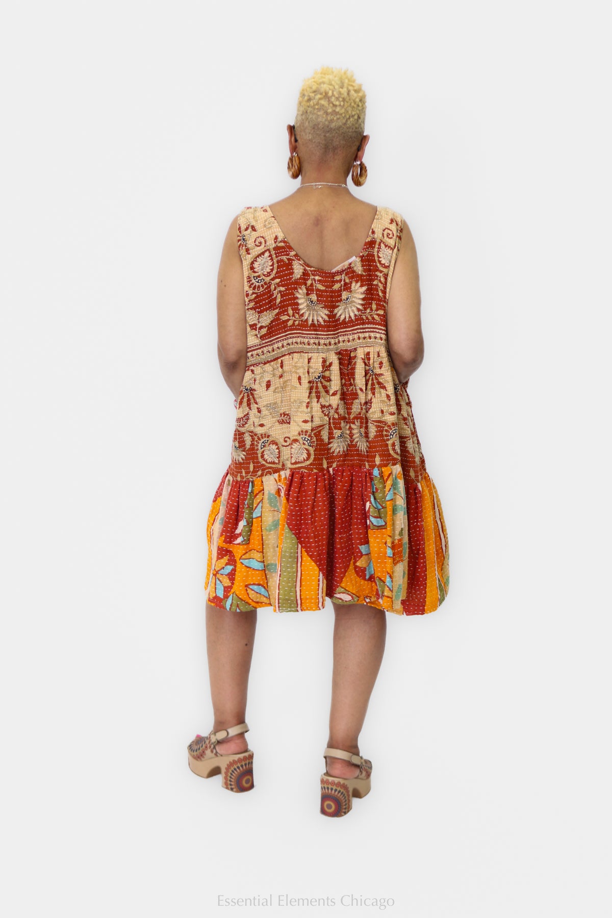 Kantha Meadow Mini Dress