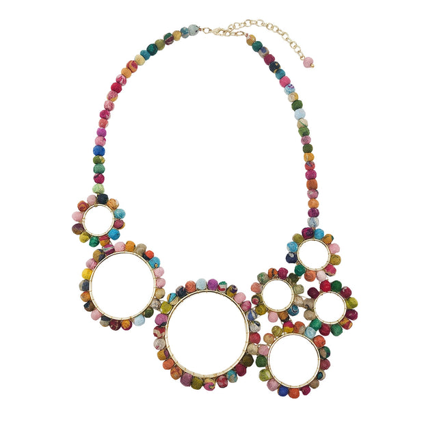 Kantha Spherical Necklace - Essential Elements Chicago
