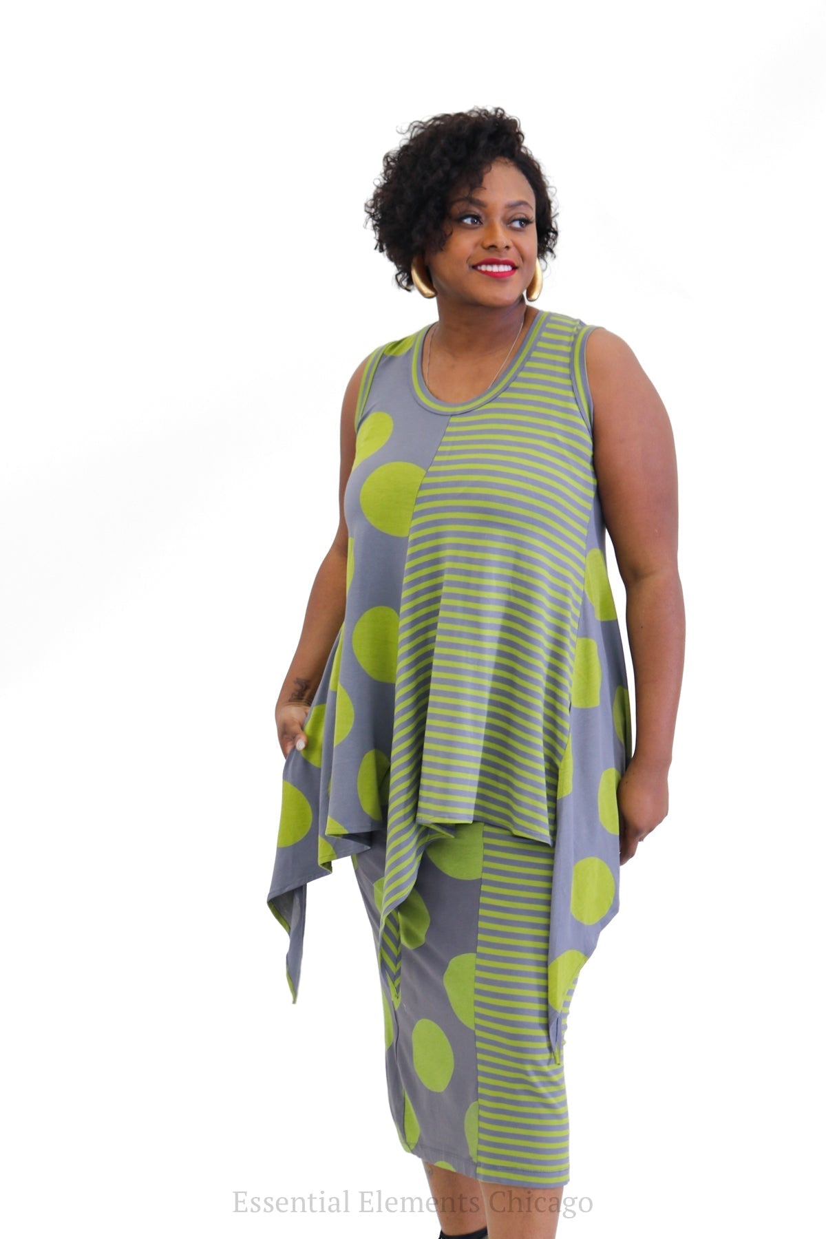 Kedem Sasson Green Tank - Essential Elements Chicago