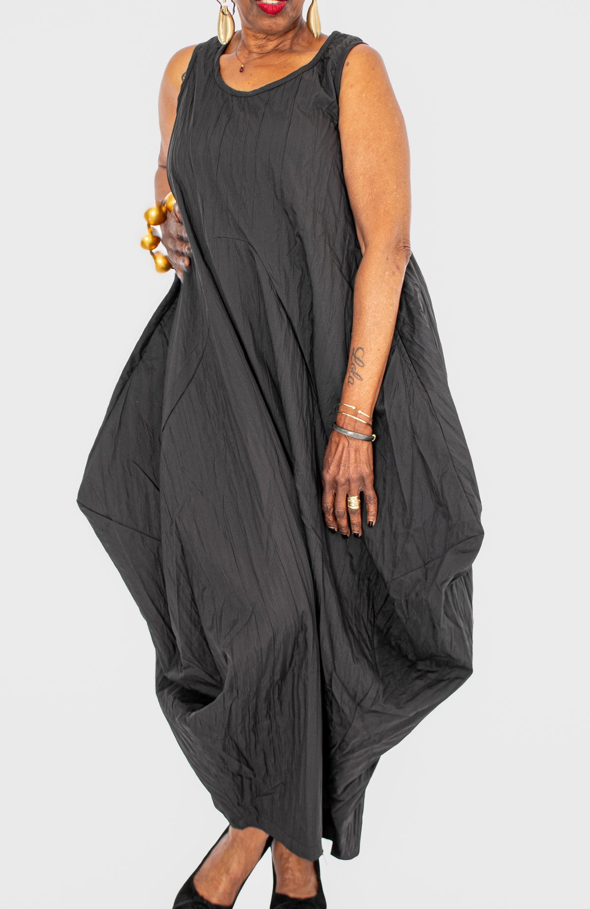 Kedem Sasson Kari Dress, Black - Essential Elements Chicago