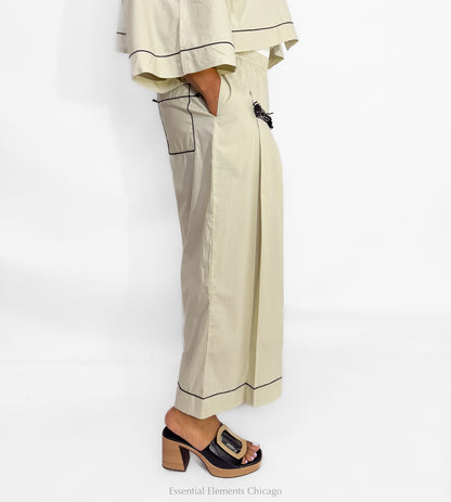 Kedem Sasson Lihi Pants, Stone - Essential Elements Chicago