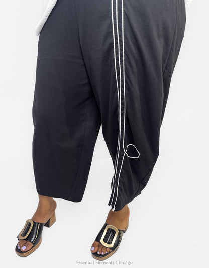 Kedem Sasson Suki Pants, Black - Essential Elements Chicago