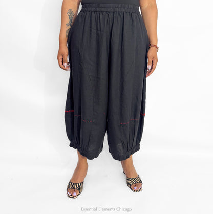 Kedem Sasson Zofia Pants, Black - Essential Elements Chicago