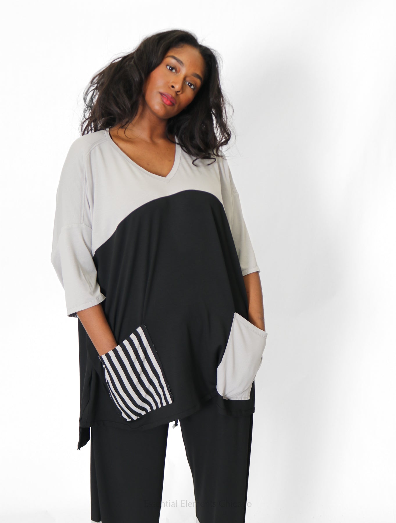 Kedziorek Colorblock Top - Essential Elements Chicago