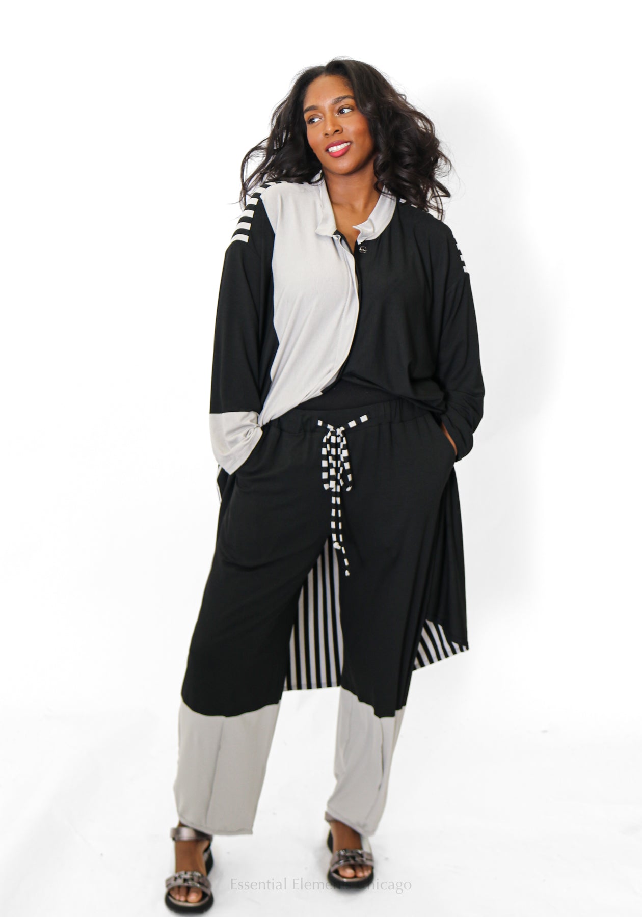 Kedziorek Colorblock Trousers - Essential Elements Chicago