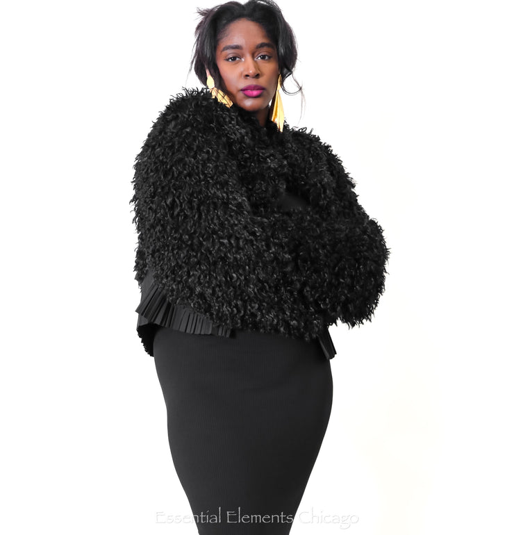 Kedziorek Faux Fur Jacket - Essential Elements Chicago