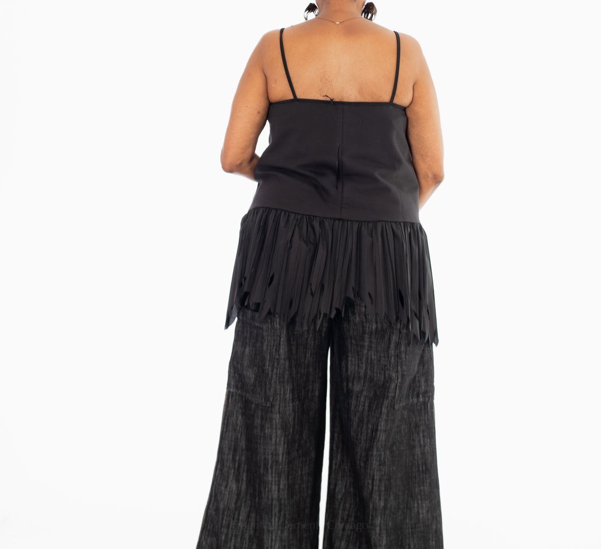 Kedziorek Layering Tank, Black - Essential Elements Chicago