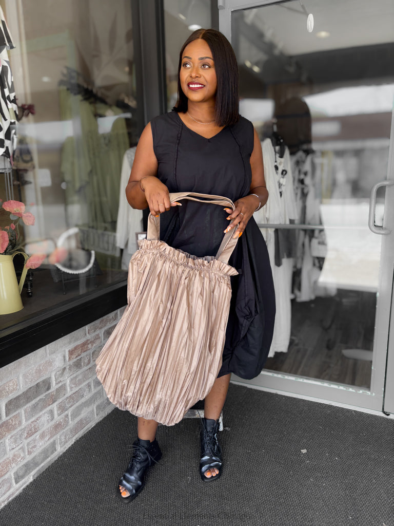 Kedziorek Pleated Handbag - Essential Elements Chicago