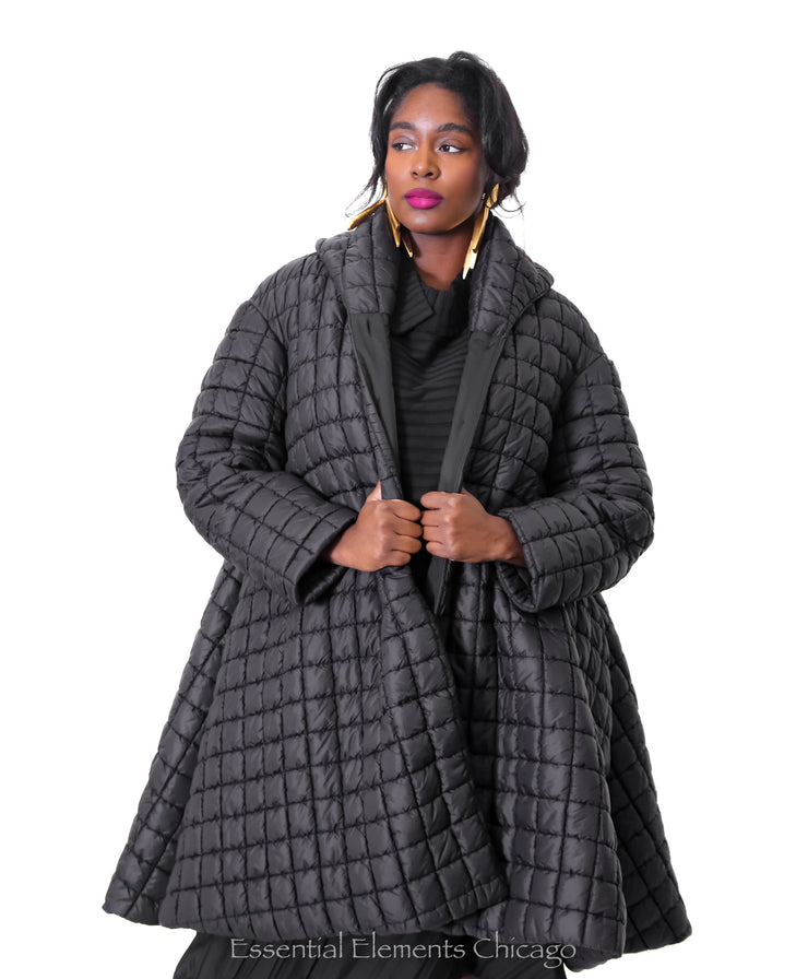 Kedziorek Qulited Swing Coat - Essential Elements Chicago