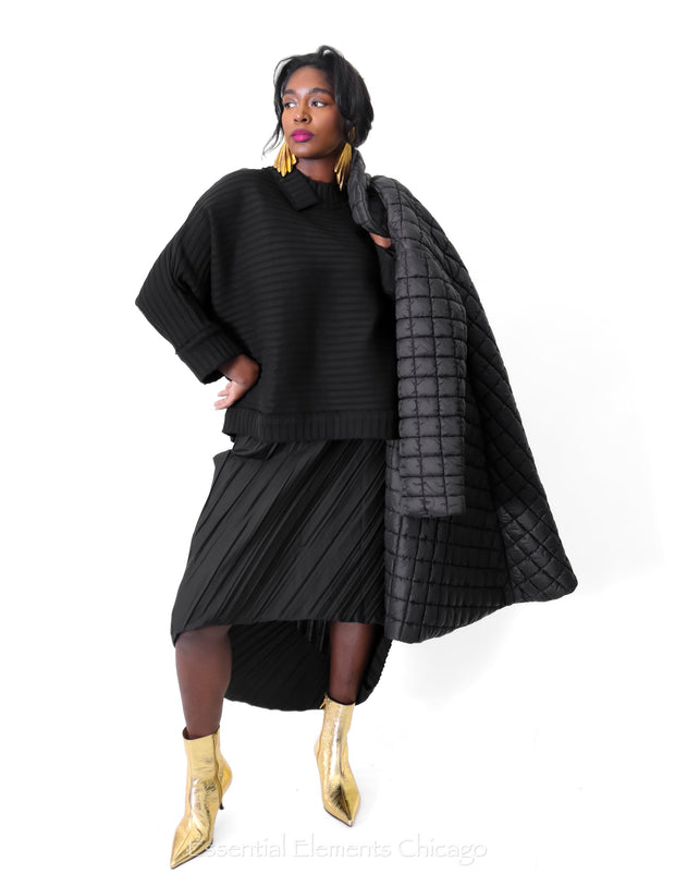 Kedziorek Qulited Swing Coat - Essential Elements Chicago