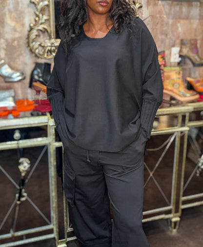 Kedziorek Ribbed Cuff Top