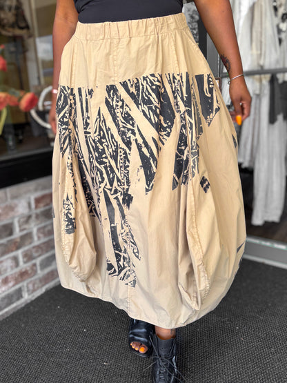 Kedziorek Screenprinted Skirt - Essential Elements Chicago