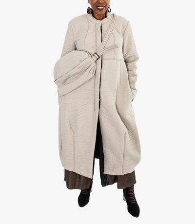 Kedziorek Textured Coat, Cloud - Essential Elements Chicago