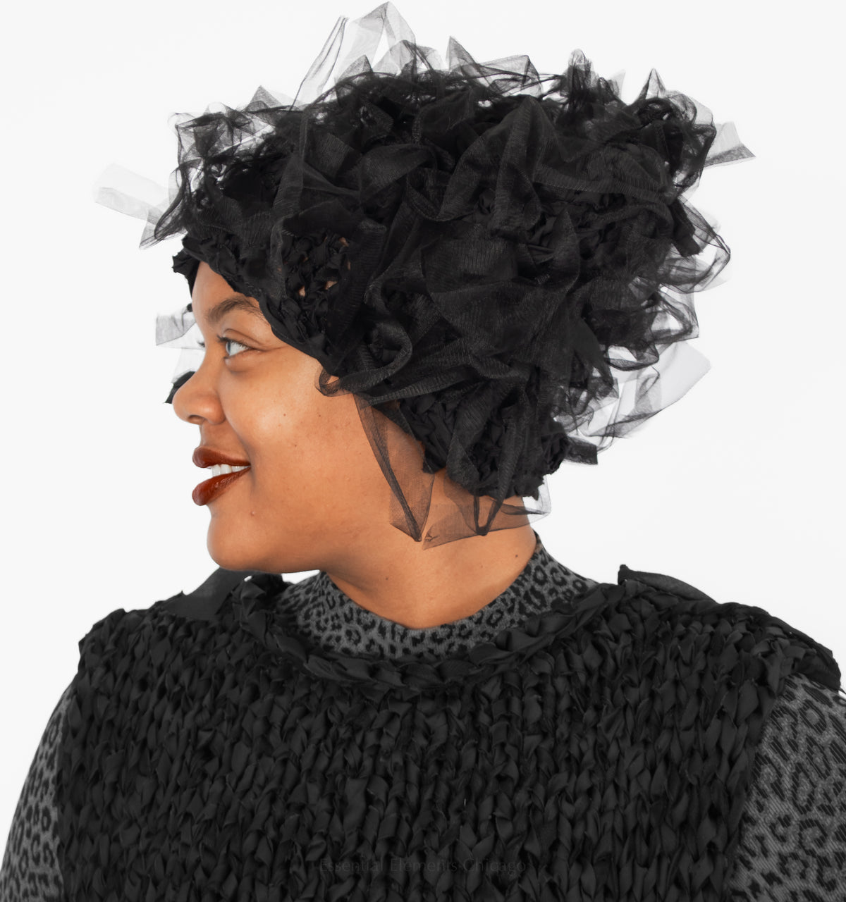 Kedziorek Tulle Hat - Essential Elements Chicago