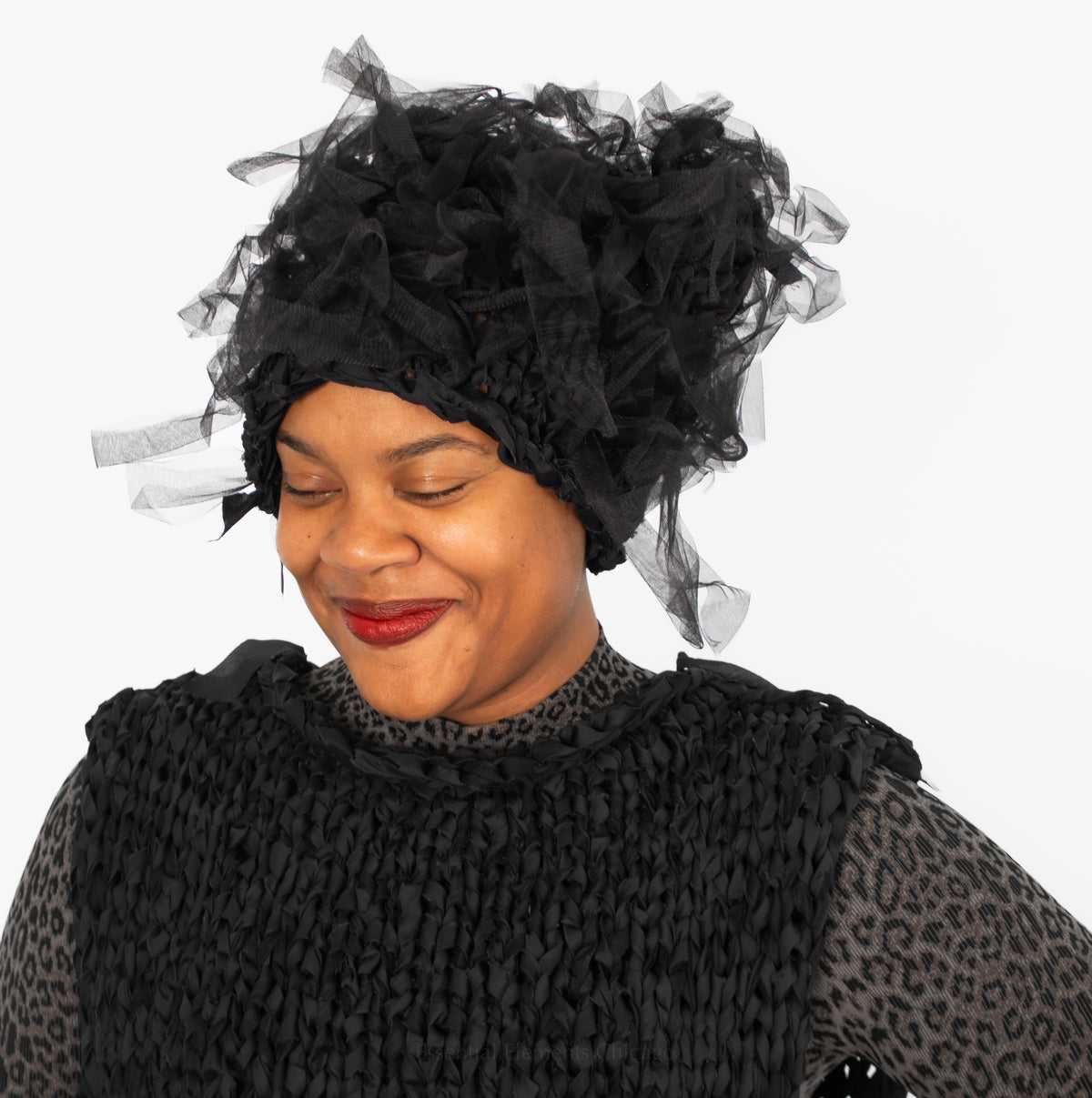 Kedziorek Tulle Hat - Essential Elements Chicago