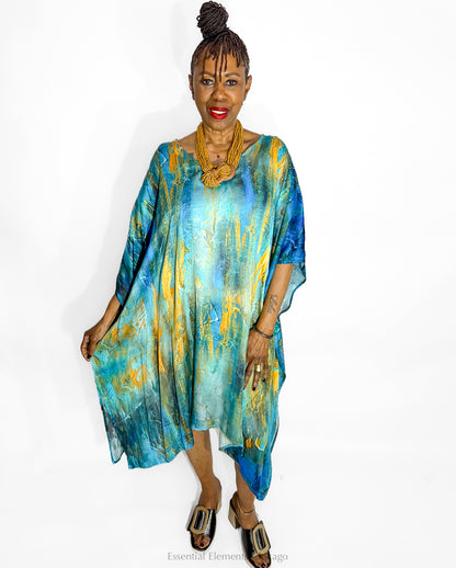 KikiSol Abstract Kaftan - Essential Elements Chicago
