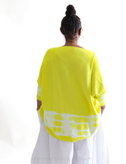 Kozan 2-Way Sweater, Lime - Essential Elements Chicago