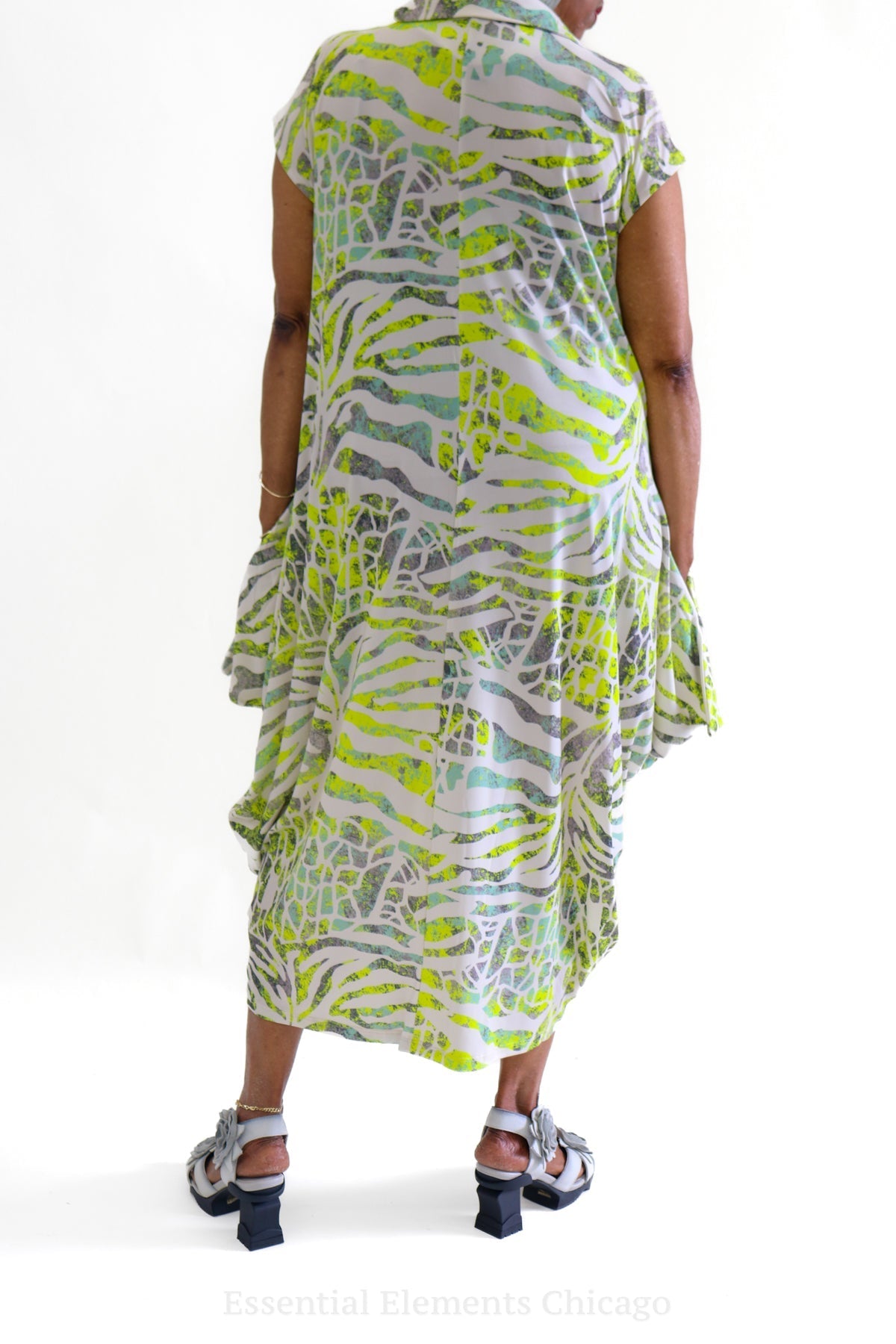 Kozan Diego Dress, Jungle - Essential Elements Chicago