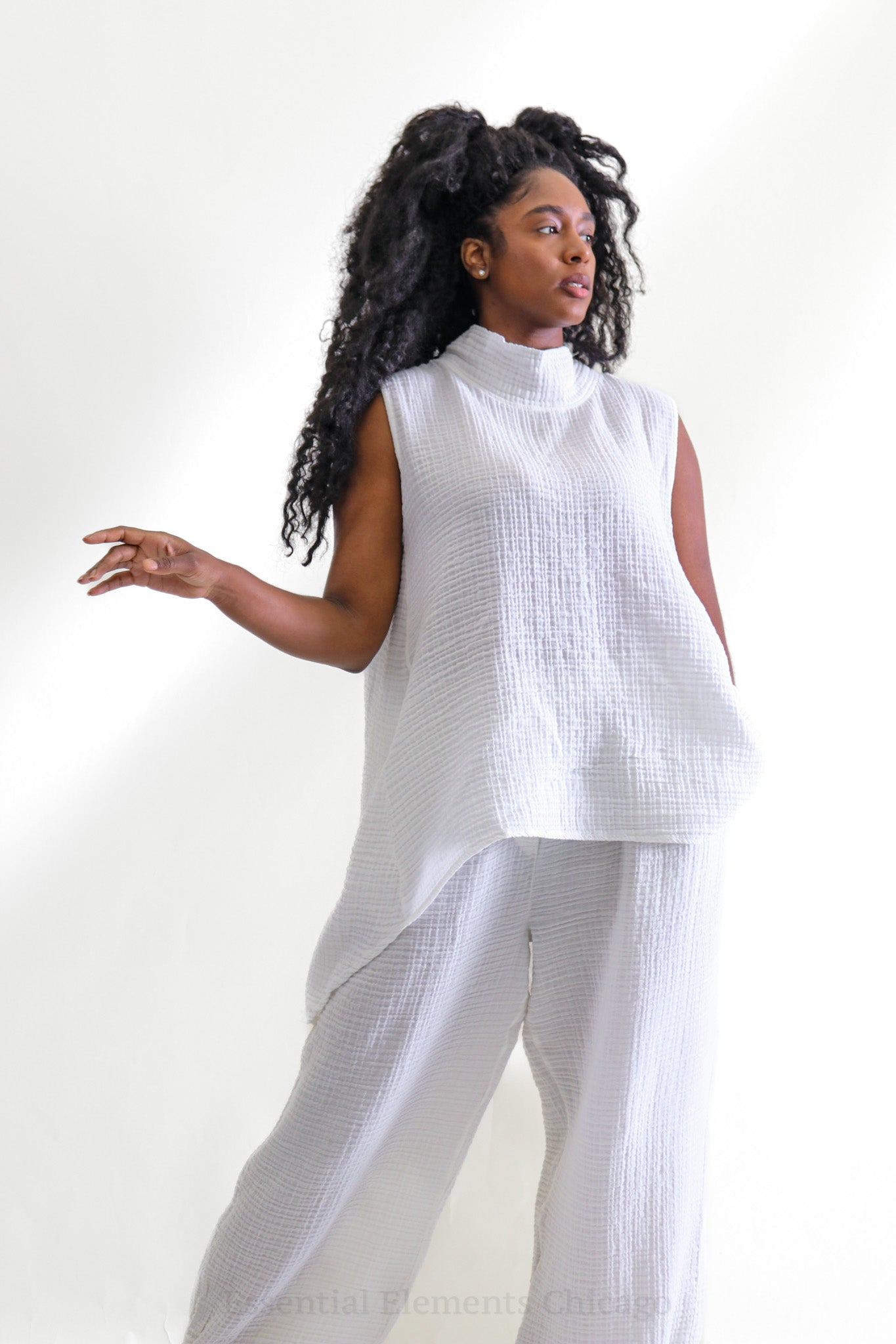 Kozan Harlow Gauze Tunic - Essential Elements Chicago