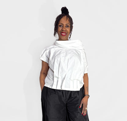 Kozan Kiff Top, Branco - Essential Elements Chicago