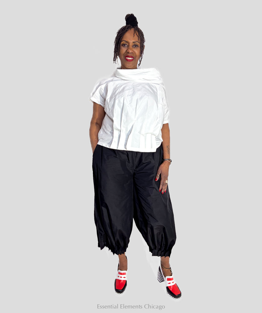 Kozan Kiff Top, Branco - Essential Elements Chicago