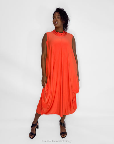 Kozan Lotus Dress, Plus - Essential Elements Chicago