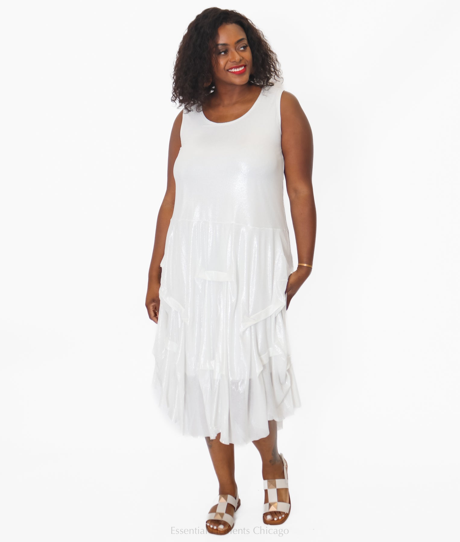 Kozan Martha Dress, Sparkle - Essential Elements Chicago