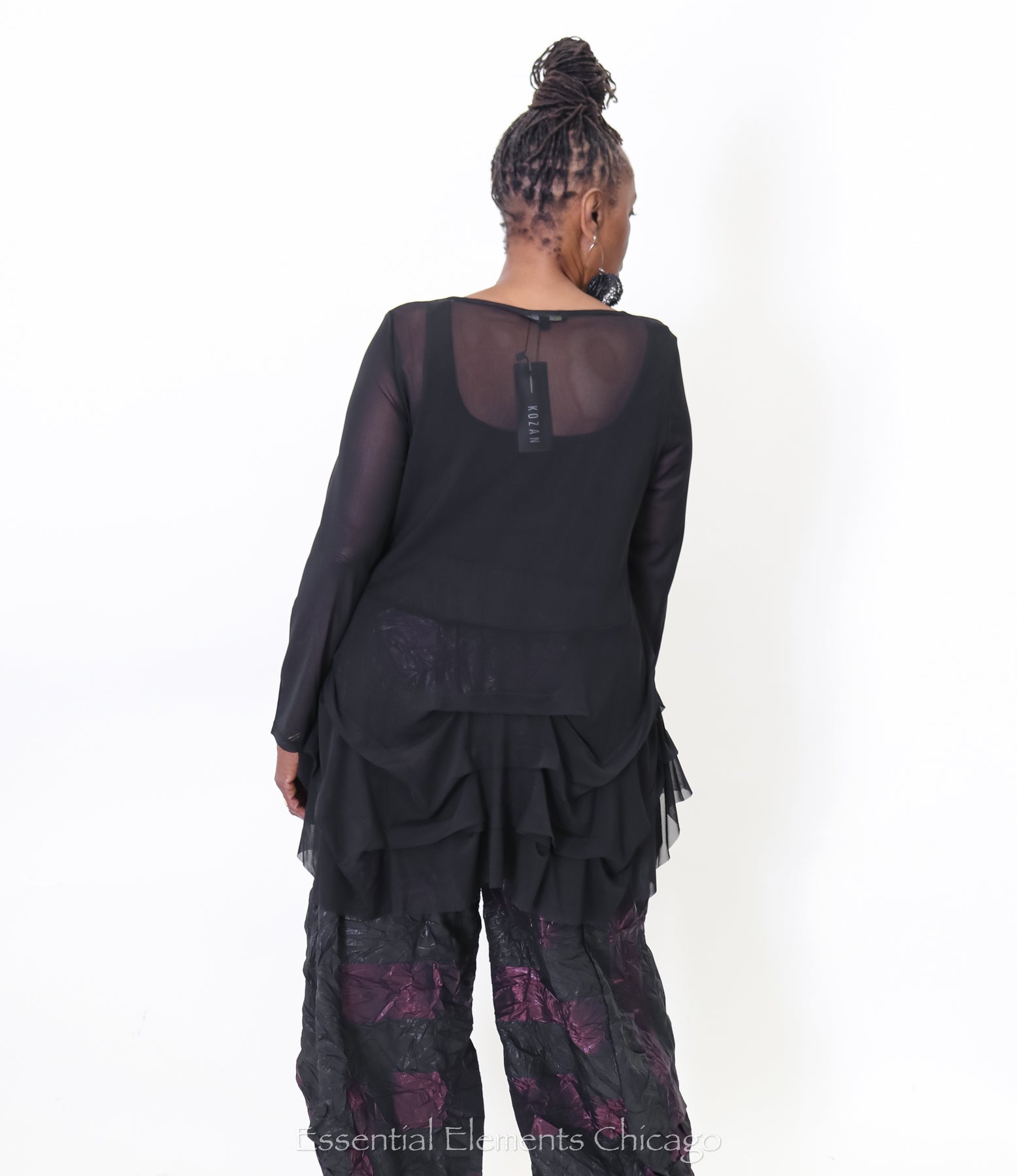 Kozan Mavis Tunic, Black - Essential Elements Chicago