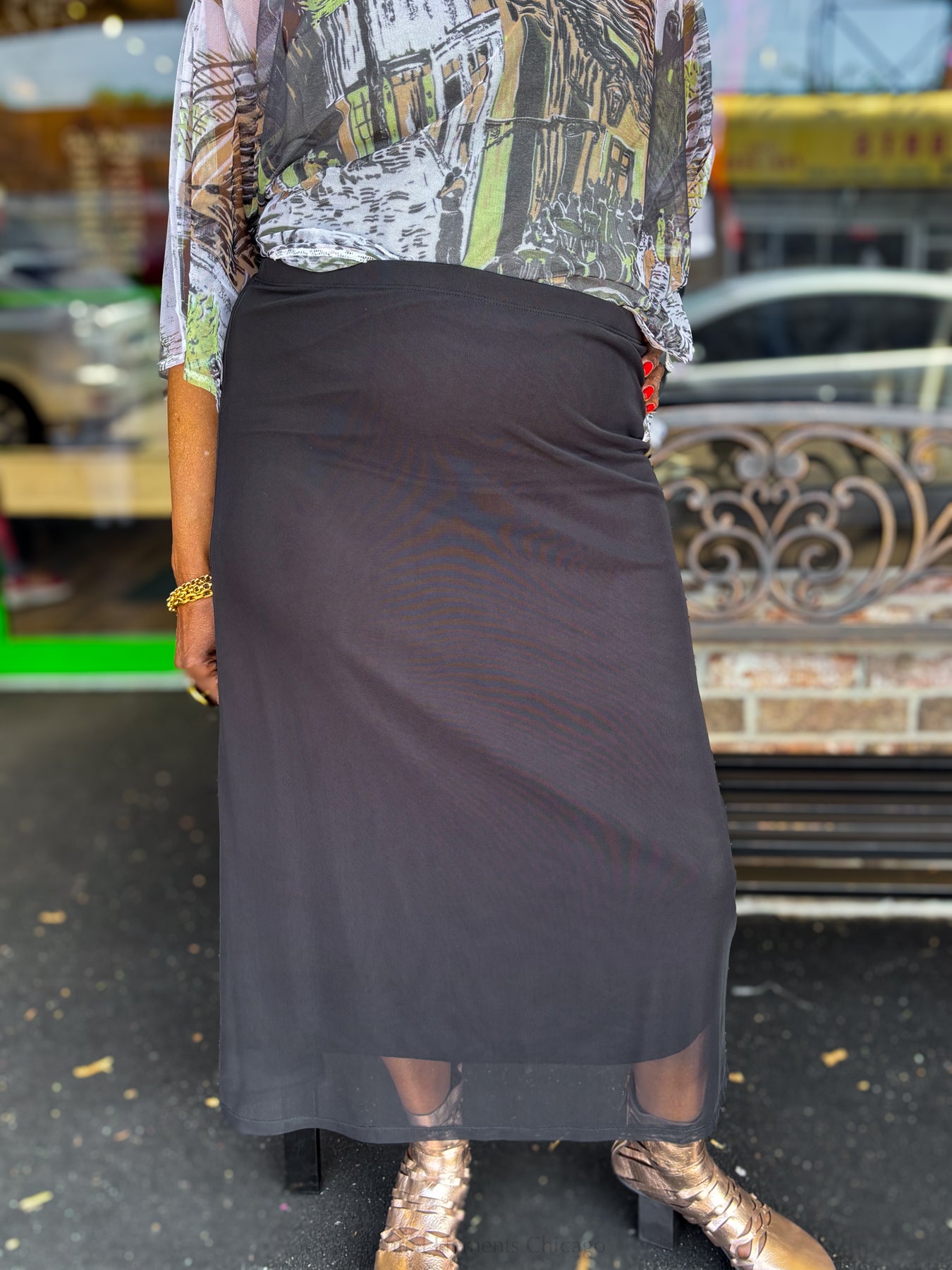 Kozan Minnie Skirt, Black - Essential Elements Chicago
