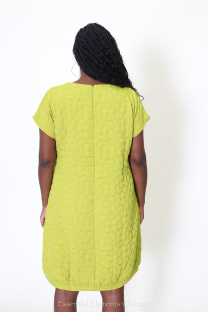 Kozan Simona Dress, Honeydew - Essential Elements Chicago